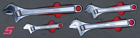Snap-on - MOD.374SH45S - Adjustable Spanner Set; 4Pc
