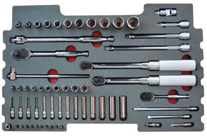 MOD.479SR43F 60pc 1/4" & 3/8" General Service Set for KMC All Weather Top Chest