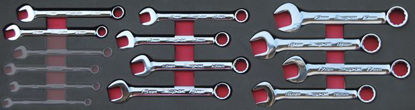 Snap-on - MOD.458SH45S10 - Short Handle Combination Spanner Set 12Pt 10-19mm; 10Pc (Metric)