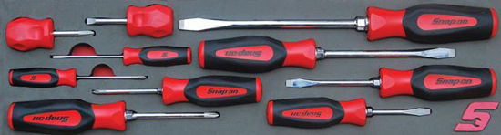 Snap-on - MOD.319SH45S10 - Screwdriver Set Inc Stubbies; 10Pc