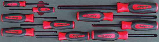 MOD.865SH45S  SdSet AF BallHex Red 10Pc