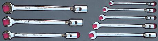 MOD.866SH45S  Sp Flex Comb Set 5/16-3/4 8Pc