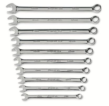 SOEXLM710B - Flank Drive® Plus 12Pt Long Combination Wrench Set 10-19 mm; 10Pc