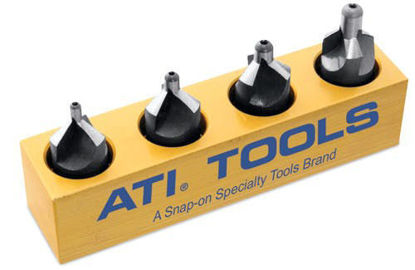 ATI - ATI420D-4PC - Countersink Set, Integral Pilot - 3 Flute; 4Pc