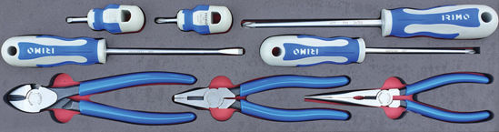 Snap-on Blue - MOD.165BH45S - Combination Screwdriver and Plier Set; 8Pc