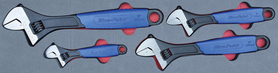 Snap-on Blue - MOD.324SH45S-B - Adjustable Spanner Set; 4Pc