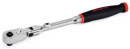 Snap-on - FHX80A - 3/8" Drive Dual 80® Technology Soft Grip Standard Handle Locking Flex-Head Ratchet (Red)