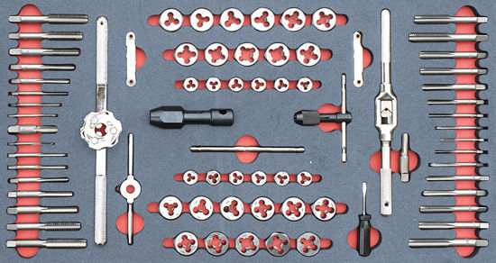 Blue Point Supplemental - MOD.956SH45L - Tap & Die Set; 76Pc - Metric and Imperial