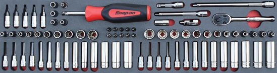 Snap-on - MOD.149SH45SC - 1/4" General Service Set; 78Pc - Metric and Imperial