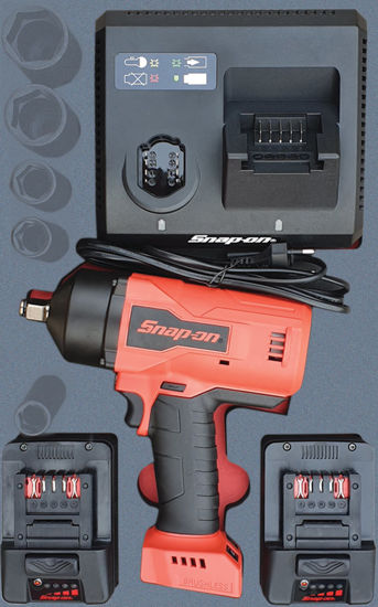 Snap-on - MOD.948SH424 - 18V 1/2" Drive MonsterLithium Brushless Cordless Impact Wrench Kit; 4Pc