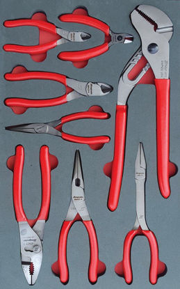 Snap-on - MOD.413SH42D - Plier Set; 8Pc (Aviation)
