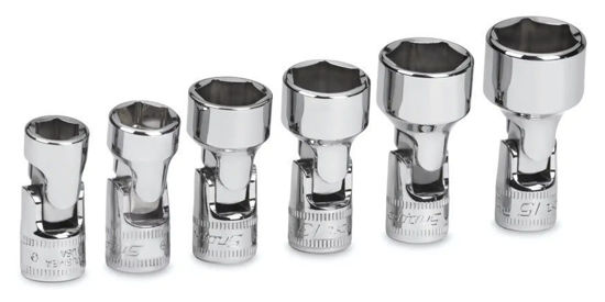 Snap-on - Snap-on - 106TMUSMA - 1/4" Drive 6-Point Flank Drive® Shallow Universal Socket Set 8-15mm - 6Pc