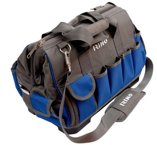 Irimo - IR9022-2-16HB - Fabric Bag with Zip, 24 Pockets, Hard Bottom