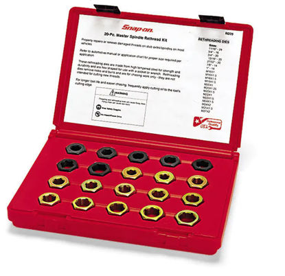 Snap-on - RD20 - Master Spindle Rethreading Set; 20Pc