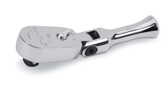 Snap-on - FKF80A - 3/8" Drive Dual 80® Technology Stubby Handle Flex-Head Ratchet 4-3/4" / 120mm
