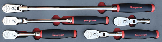 Snap-on - MOD.946SH45S-SG - 3/8" Drive Combination Soft Grip Ratchet Set; 5Pc