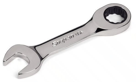Snap-on - OXKR16 - 0° Offset Short Ratcheting Combination Spanner 12Pt 1/2"