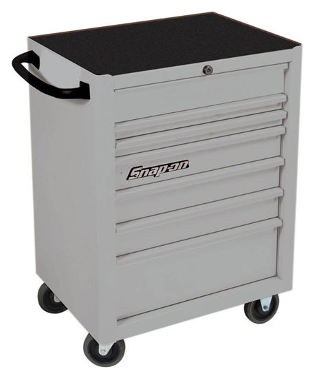 Snap-on - KRA2007KZUAS-WO - Standard 7Drw Roll Cab; Arctic Silver with PVC Trim