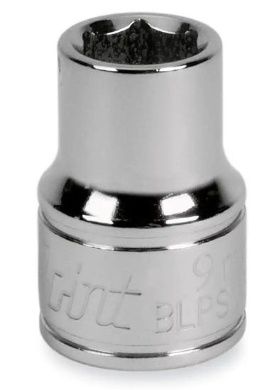 Blue Point - BLPSM386 - 3/8" Shallow Socket 6Pt 6mm