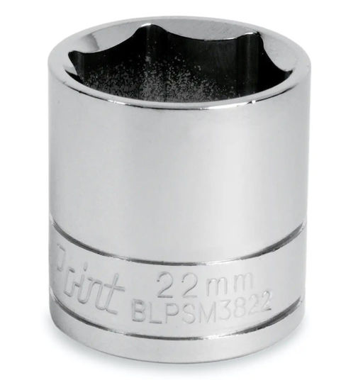 Blue Point - BLPSM3821 - 3/8" Shallow Socket 6Pt 21mm