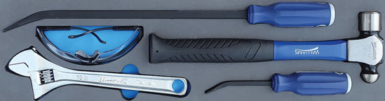 Williams - MOD.778WH45S - Hammer, Prybar Set; 5Pc