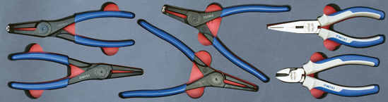 Irimo - MOD.218BH45S - Combination Circlip and Standard Pliers Set; 6Pc