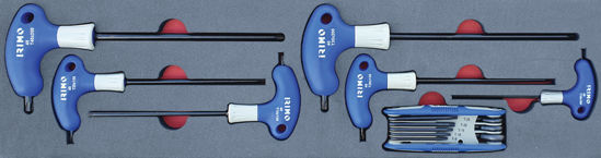 Irimo - MOD.219BH45S - T-Handle Torx Screwdrivers and Allen Key Set; 14Pc