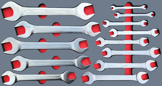 Irimo - MOD.940BH45L - Double Open End Spanner Set 6-32mm; 13Pc