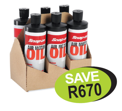 Snap-on XXMAR288 Air Motor Oil 6 Pack
