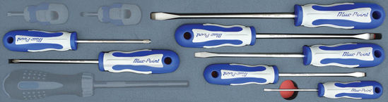 Blue-Point - MOD.142SH45S - Screwdriver Set; 7Pc - BSGDX70 Set