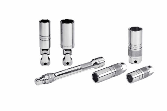 Snap-on - 206SPKPLGMAG - 3/8" Drive Magnetic Spark Plug Socket Set; 6Pc