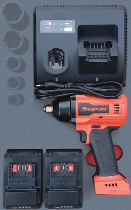 Snap-on - MOD.785SH42D4 - 18V 1/2" Drive MonsterLithium Brushless Cordless Impact Wrench Kit; 4Pc