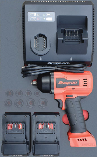 Snap-on - MOD.786SH42D4 - 18V 3/8" Drive MonsterLithium Brushless Cordless Impact Wrench Kit; 4Pc