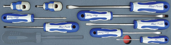 Snap-on Blue - MOD.142SH45S9 - Screwdriver Set; 9Pc