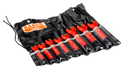Bahco - B-6MV/8T - Insulated 1000V Open End Wrench Set 6-19mm; 8Pc