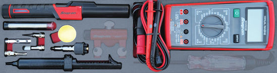 Snap-on - MOD.887SH45S-GA2 - Multimeter, Soldering Iron and Solder Sucker; 10Pc