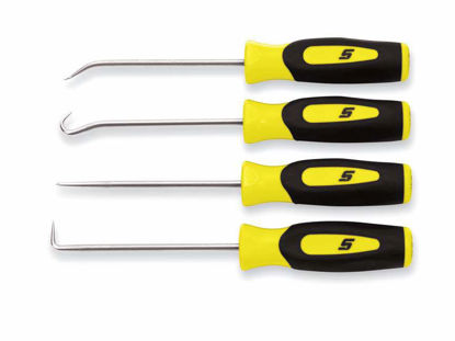 Snap-on - SGASA204CHV - Mini Pick Set; 4Pc - Hi-Viz