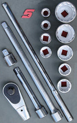 Snap-on - MOD.384SH42D -3/4" General Service Set; 13Pc - Metric
