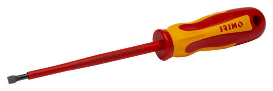 Irimo - IR408V-6.5-150 - Insulated 1000V Slotted Screwdriver 6.5 x 150mm