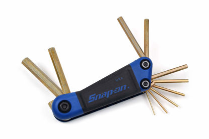 Snap-on - AWMEF10K - Folding Hex Key Set 1.5 - 10 mm; 10Pc - Metric