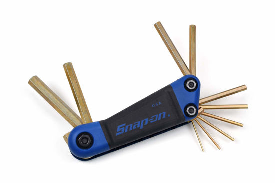 Snap-on - AWMEF10K - Folding Hex Key Set 1.5 - 10 mm; 10Pc - Metric