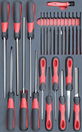 Snap-on - MOD.339SH42D - Combination Files Set (incl Miniature Swiss Files); 25Pc