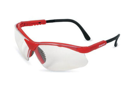 Snap-on - GLASS30R - Safety Glasses (Red Frame / Clear Lens)