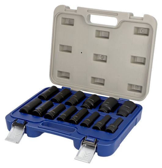 Irimo - IR168-14-4 - 1/2" Deep 6Pt Impact Socket Set 10-32mm; 14Pc (in moulded box)