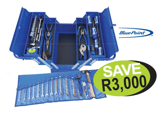 Snap-on Blue XXNOV272 ToolSet (Portable) in 5 Tier Steel Cantilver