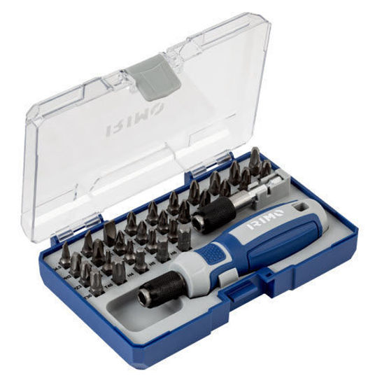 Irimo - IR475-32A-1 - 1/4" Bit Set with Screwdriver Bit Holder; 32Pc