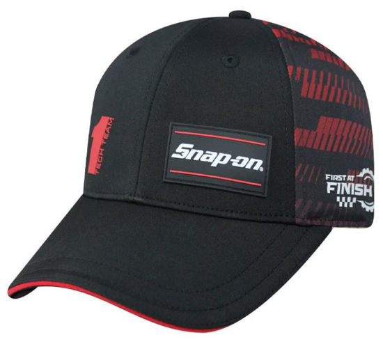 Clothing - CSN07-7925  - Cap - Podium Blk/Red Adj