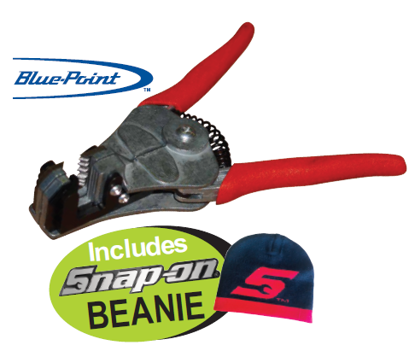 Blue Point XXJUN134 Stripmaster Automatic Wire Stripper with Snap-on Beanie