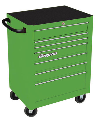 Snap-on - KRA2007KZUES-WO - Standard 7Drw Roll Cab; Extreme Green with PVC Trims
