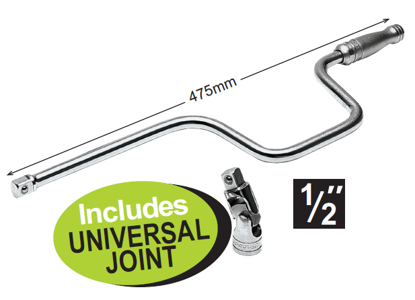 Snap-on 1/2" Speeder Handle with Universal Joint XXJUL111